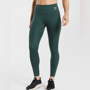Gymshark Training Leggings - Obsidian Green